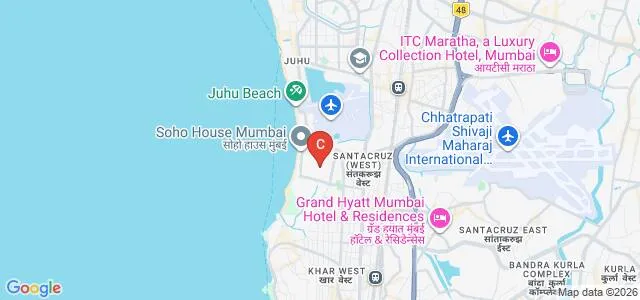 Sir Vithaldas Thackersey College of Home Science, Santacruz Map