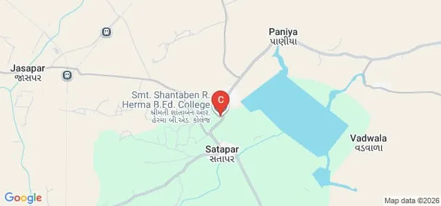 Smt Shantaben Ramjibhai Herma B Ed College, Jamnagar Map