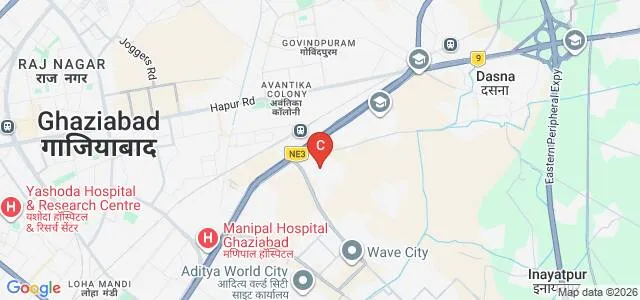 Ajay Kumar Garg Engineering College, Ghaziabad Map