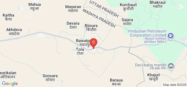Shri Rawatpura Sarkar College of Education, Lahar Map