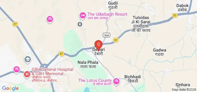 Maharaja College of Engineering, Udaipur Map