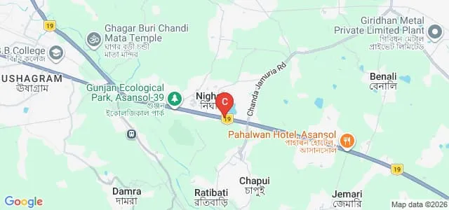 Parbati Teachers' Training Institute, Burdwan Map