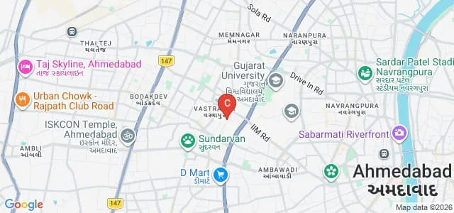RJ Tibrewal Commerce College, Ahmedabad Map