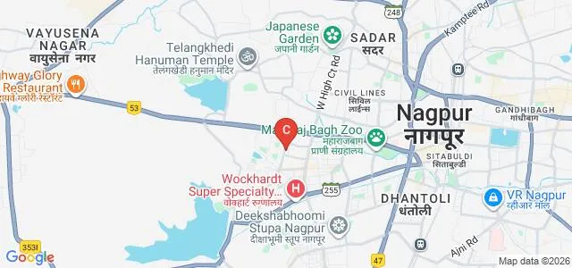Late Vilasrao Deshmukh College of Physiotherapy, Nagpur Map