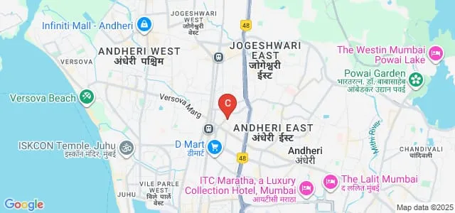 Shri Chinai College of Commerce and Economics, Mumbai Map