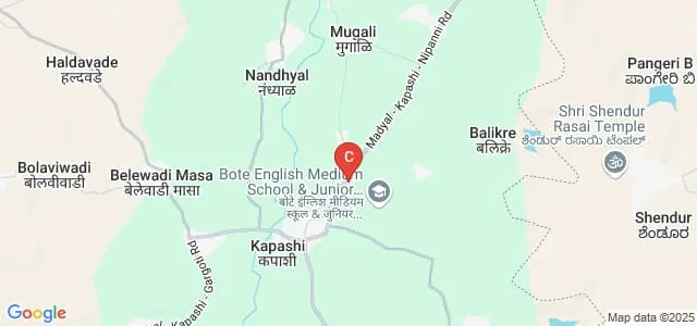 Major Anandrao Ghatge Arts, Commerce and Science College, Kapshi Map