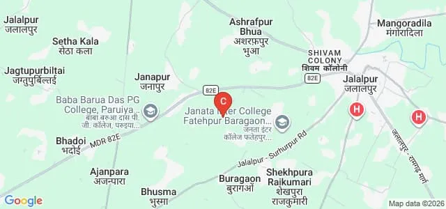 Vishwanath Memorial College of Pharmacy, Ambedkar Nagar Map