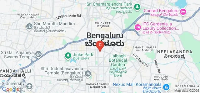 Vokkaligara Sangha Dental College and Hospital, Bengaluru Map