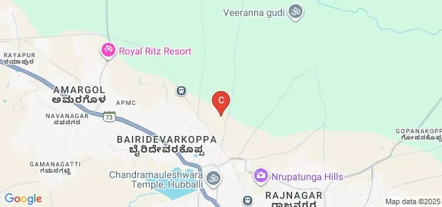 Jain College of Engineering and Technology, Hubballi Map