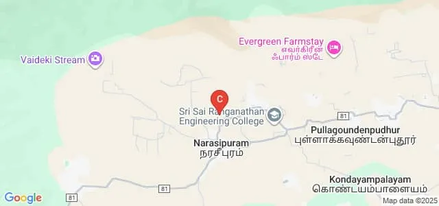 Coimbatore Institute of Management and Technology, Coimbatore Map