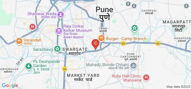 MCE Society's Abeda Inamdar Senior College of Arts Science and Commerce, Pune Map