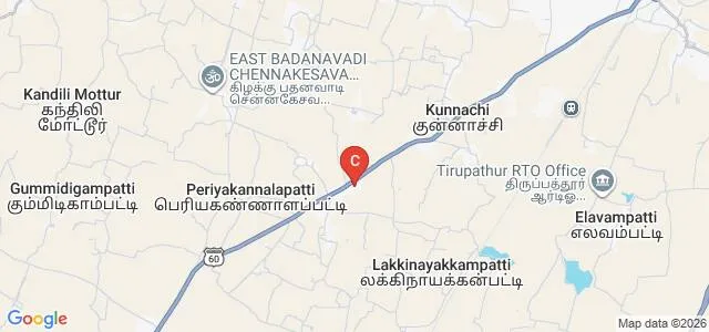 Thirumal College of Education, Vellore Map