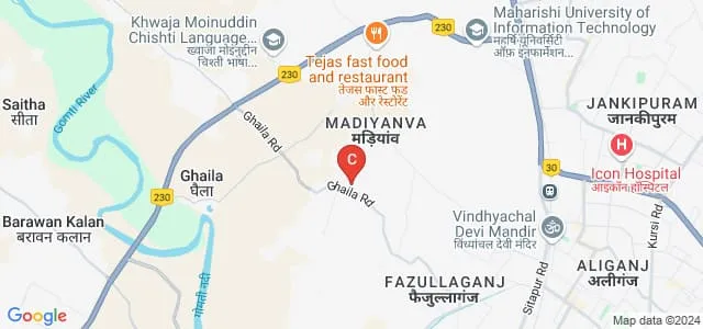 Central Institute of Management and Technology, Lucknow Map