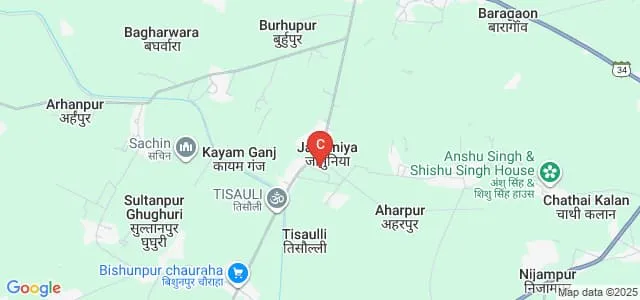 Gajraj Singh Polytechnic, Jaunpur Map