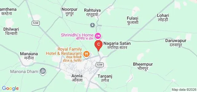 Dr Ram Manohar Lohiya Government Degree College, Aonla Map
