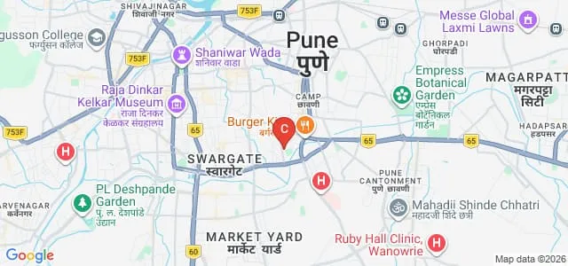 MCE Society's Junior College of Education, Pune Map