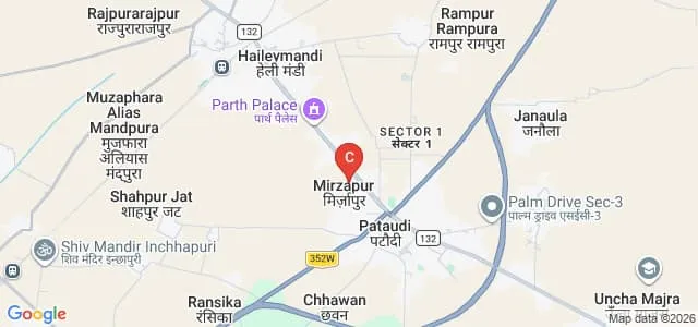 Pataudi College of Education, Gurgaon Map