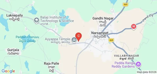 Vivekananda College of Education, Warangal Map