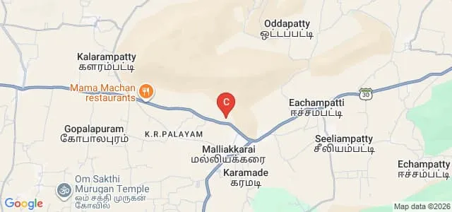 Kurinchi BEd College, Attur Map
