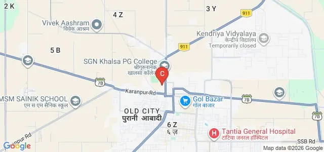 Dr Bhim Rao Ambedkar Government College, Sri Ganganagar Map