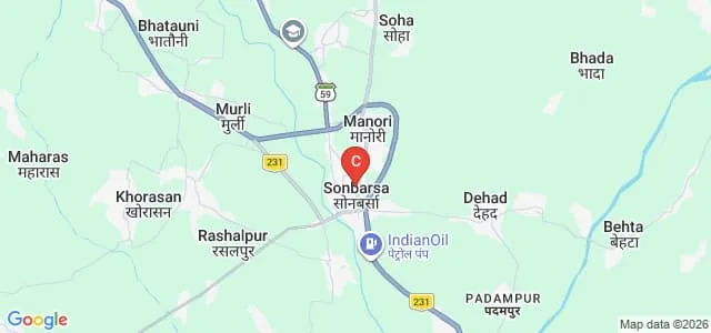 Maharaja Hariballabh Memorial College, Saharsa Map