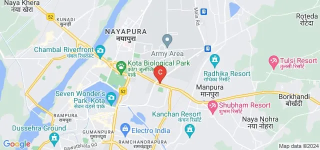 RM Memorial Women Teachers Training College, Kota Map