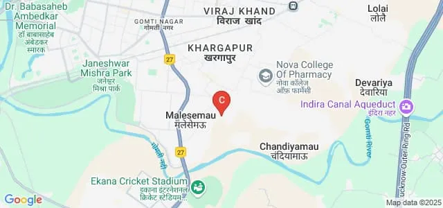 Babu Yugraj Singh Ayurvedic Medical College and Hospital, Lucknow Map