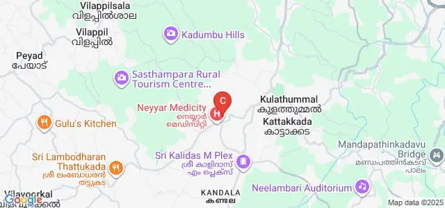 Pankajakasthuri Ayurveda Medical College, Kattakada Map