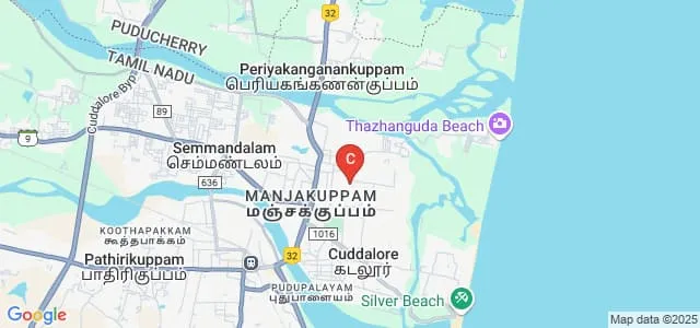 St Joseph's College of Arts and Science, Cuddalore Map