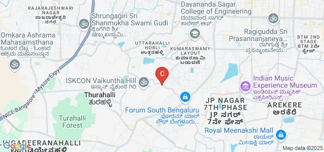 Vedantha Degree College, Bangalore Map