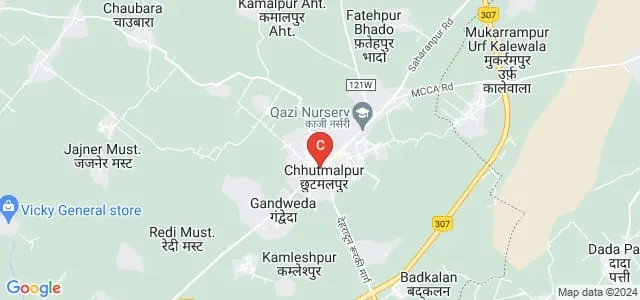 Mahaveer Institute of Management and Technology, Saharanpur Map