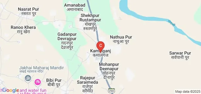 RP Post Graduate College, Farrukhabad Map