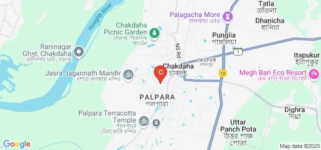 Chakdaha College, Chakdaha Map