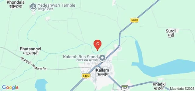 Chhatrapati Shivaji Mahavidyalaya, Kalamb Map