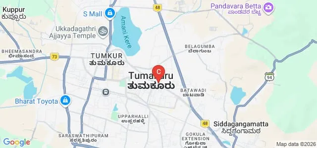University College of Science, Tumakuru Map