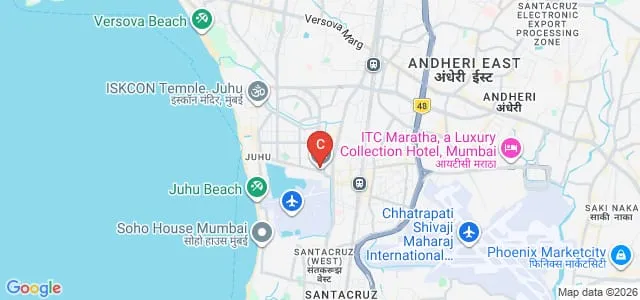 Anil Surendra Modi School of Commerce, Mumbai Map