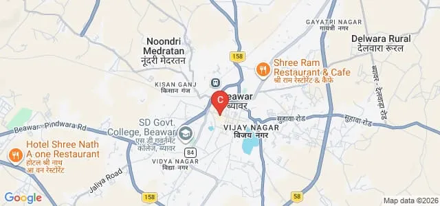 Dayanand Arya Balika Mahavidyalaya, Ajmer Map