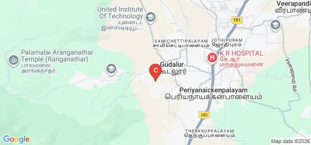 Sri Ramakrishna Mission Vidyalaya College of Arts and Science, Coimbatore Map