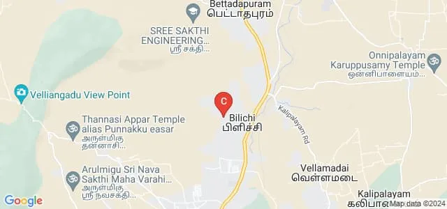 KTVR Knowledge Park for Engineering and Technology, Coimbatore Map