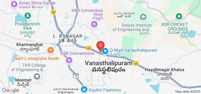 Pioneer College of Nursing, Hyderabad Map