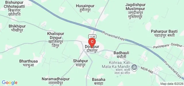 Dr Rajendra Prasad Mahavidyalaya, Sultanpur Map