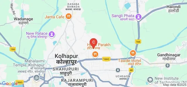 DY Patil College of Pharmacy, Kolhapur Map