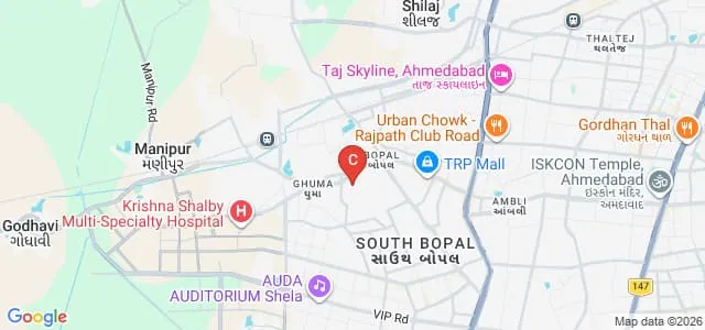Ahmedabad Physiotherapy College, Ahmedabad Map