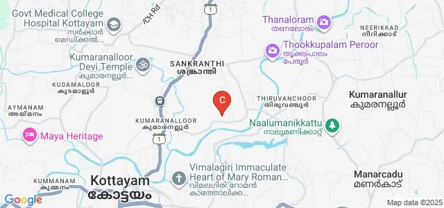 The School of Indian Legal Thought, Mahatma Gandhi University, Kottayam Map