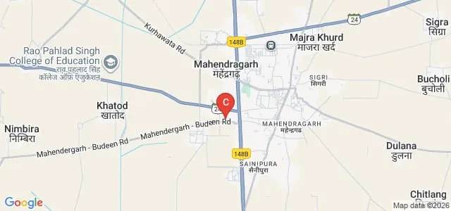 Vidyawati College of Nursing, Mahendergarh Map