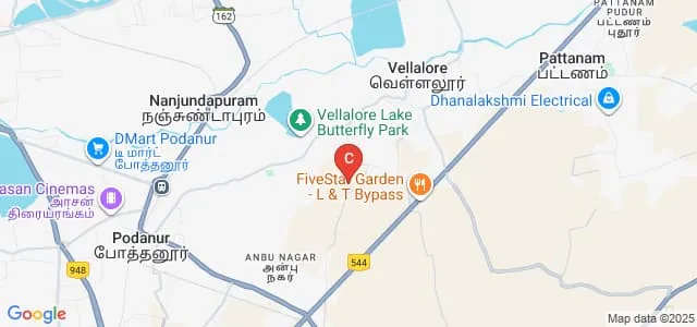 Vishnu Lakshmi College of Engineering and Technology, Vellalore Map