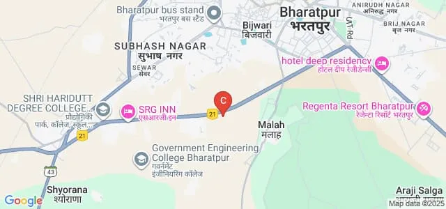 Government Women Polytechnic College, Bharatpur Map