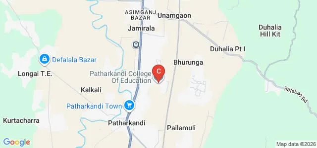 Patharkandi College of Education, Patharkandi Map