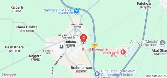 JBM College of Education, Jind Map