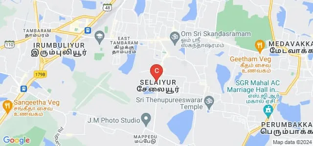 Bharath Institute of Higher Education and Research Online Map
